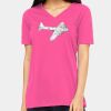 Missy's Relaxed Jersey Short-Sleeve V-Neck T-Shirt Thumbnail