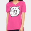 Missy's Relaxed Jersey Short-Sleeve V-Neck T-Shirt Thumbnail