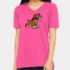 Missy's Relaxed Jersey Short-Sleeve V-Neck T-Shirt Thumbnail
