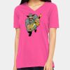Missy's Relaxed Jersey Short-Sleeve V-Neck T-Shirt Thumbnail