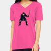 Missy's Relaxed Jersey Short-Sleeve V-Neck T-Shirt Thumbnail