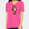Missy's Relaxed Jersey Short-Sleeve V-Neck T-Shirt Thumbnail