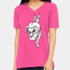 Missy's Relaxed Jersey Short-Sleeve V-Neck T-Shirt Thumbnail