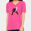 Missy's Relaxed Jersey Short-Sleeve V-Neck T-Shirt Thumbnail