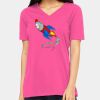 Missy's Relaxed Jersey Short-Sleeve V-Neck T-Shirt Thumbnail