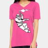 Missy's Relaxed Jersey Short-Sleeve V-Neck T-Shirt Thumbnail