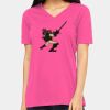 Missy's Relaxed Jersey Short-Sleeve V-Neck T-Shirt Thumbnail