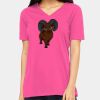 Missy's Relaxed Jersey Short-Sleeve V-Neck T-Shirt Thumbnail