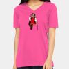 Missy's Relaxed Jersey Short-Sleeve V-Neck T-Shirt Thumbnail