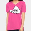 Missy's Relaxed Jersey Short-Sleeve V-Neck T-Shirt Thumbnail