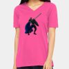 Missy's Relaxed Jersey Short-Sleeve V-Neck T-Shirt Thumbnail