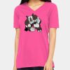 Missy's Relaxed Jersey Short-Sleeve V-Neck T-Shirt Thumbnail