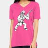 Missy's Relaxed Jersey Short-Sleeve V-Neck T-Shirt Thumbnail