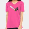 Missy's Relaxed Jersey Short-Sleeve V-Neck T-Shirt Thumbnail