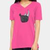 Missy's Relaxed Jersey Short-Sleeve V-Neck T-Shirt Thumbnail