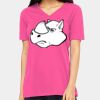 Missy's Relaxed Jersey Short-Sleeve V-Neck T-Shirt Thumbnail