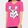 Missy's Relaxed Jersey Short-Sleeve V-Neck T-Shirt Thumbnail