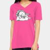 Missy's Relaxed Jersey Short-Sleeve V-Neck T-Shirt Thumbnail