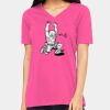 Missy's Relaxed Jersey Short-Sleeve V-Neck T-Shirt Thumbnail