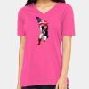 Missy's Relaxed Jersey Short-Sleeve V-Neck T-Shirt Thumbnail