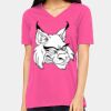 Missy's Relaxed Jersey Short-Sleeve V-Neck T-Shirt Thumbnail