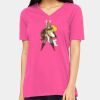 Missy's Relaxed Jersey Short-Sleeve V-Neck T-Shirt Thumbnail