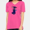 Missy's Relaxed Jersey Short-Sleeve V-Neck T-Shirt Thumbnail