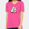 Missy's Relaxed Jersey Short-Sleeve V-Neck T-Shirt Thumbnail