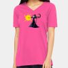 Missy's Relaxed Jersey Short-Sleeve V-Neck T-Shirt Thumbnail
