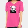 Missy's Relaxed Jersey Short-Sleeve V-Neck T-Shirt Thumbnail