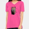 Missy's Relaxed Jersey Short-Sleeve V-Neck T-Shirt Thumbnail