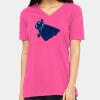 Missy's Relaxed Jersey Short-Sleeve V-Neck T-Shirt Thumbnail