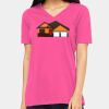 Missy's Relaxed Jersey Short-Sleeve V-Neck T-Shirt Thumbnail