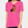 Missy's Relaxed Jersey Short-Sleeve V-Neck T-Shirt Thumbnail
