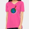 Missy's Relaxed Jersey Short-Sleeve V-Neck T-Shirt Thumbnail