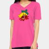 Missy's Relaxed Jersey Short-Sleeve V-Neck T-Shirt Thumbnail