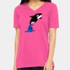 Missy's Relaxed Jersey Short-Sleeve V-Neck T-Shirt Thumbnail