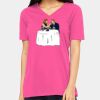 Missy's Relaxed Jersey Short-Sleeve V-Neck T-Shirt Thumbnail