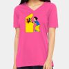 Missy's Relaxed Jersey Short-Sleeve V-Neck T-Shirt Thumbnail