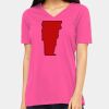 Missy's Relaxed Jersey Short-Sleeve V-Neck T-Shirt Thumbnail