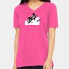 Missy's Relaxed Jersey Short-Sleeve V-Neck T-Shirt Thumbnail