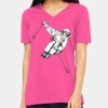 Missy's Relaxed Jersey Short-Sleeve V-Neck T-Shirt Thumbnail