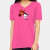 Missy's Relaxed Jersey Short-Sleeve V-Neck T-Shirt Thumbnail