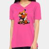 Missy's Relaxed Jersey Short-Sleeve V-Neck T-Shirt Thumbnail