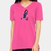 Missy's Relaxed Jersey Short-Sleeve V-Neck T-Shirt Thumbnail