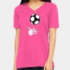 Missy's Relaxed Jersey Short-Sleeve V-Neck T-Shirt Thumbnail