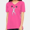 Missy's Relaxed Jersey Short-Sleeve V-Neck T-Shirt Thumbnail