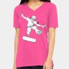 Missy's Relaxed Jersey Short-Sleeve V-Neck T-Shirt Thumbnail