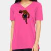 Missy's Relaxed Jersey Short-Sleeve V-Neck T-Shirt Thumbnail
