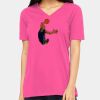 Missy's Relaxed Jersey Short-Sleeve V-Neck T-Shirt Thumbnail